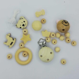 Emzik Zinciri Başlangıç Seti Ahşap - Orivyum