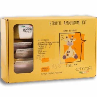 Etrofil Amigurumi Kiti Zurafa Bobby - Etrofil
