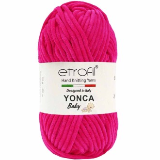Etrofil Yonca Baby Kadife Örgü İpi 70319 Pembe - Etrofil