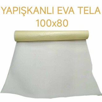 Eva Yapışkanlı Besleme Çanta Astar ( 75x100 Cm ) Beyaz - Orivyum