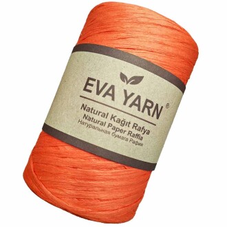 EvaYarn Yerli Rafya İpi ( 150 Gram ) Turuncu - Orivyum