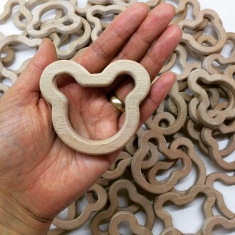 Figürlü Ahşap Diş Kaşıyıcı Ayıcık - Orivyum