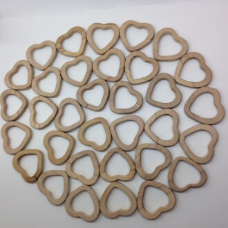 Figürlü Ahşap Diş Kaşıyıcı Kalp - Orivyum