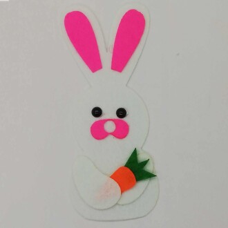 Figürlü Keçe Tavşan - Orivyum