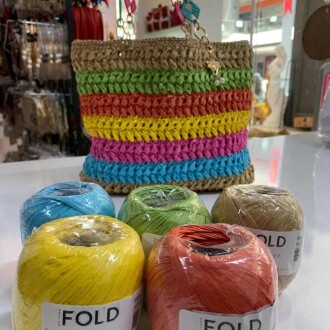 Fold Elit Rafya İpi ( 50 Gram ) 12 Siyah - 4