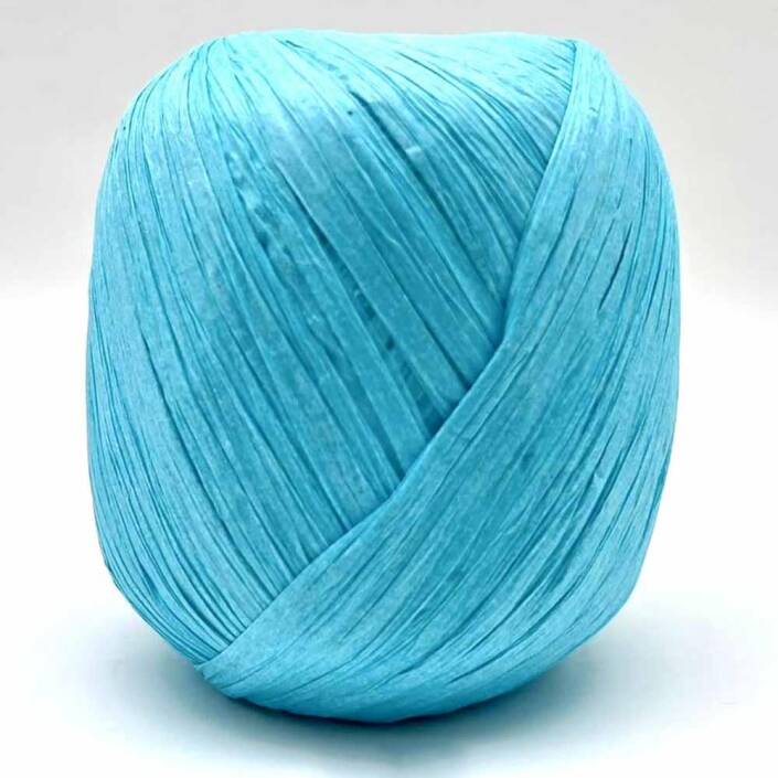 Fold Elit Rafya İpi ( 50 Gram ) 30 Turkuaz Mavi - 1