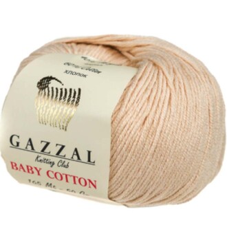Gazzal Baby Cotton Örgü İpi 3445 Ten Rengi - Bej - Gazzal 