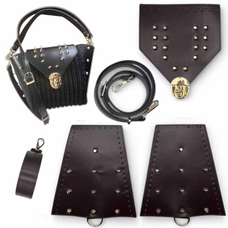 Gloria Çanta Seti Deri - Orivyum