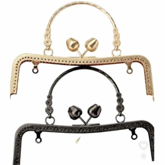 Gül Topuzlu Askılı Cüzdan Klipsi ( 1 Adet ) - Orivyum