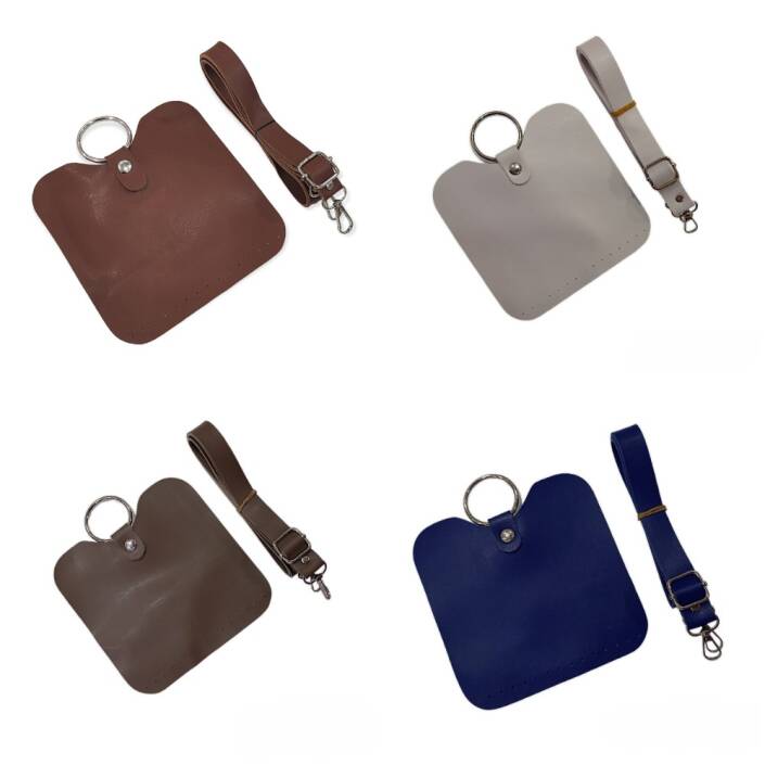 Halkalı Deri Telefon Çanta Kapağı Seti - 2