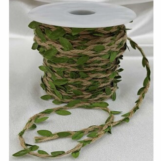 Hasır İpli Yaprak Şerit (1 Metre ) - Rüya