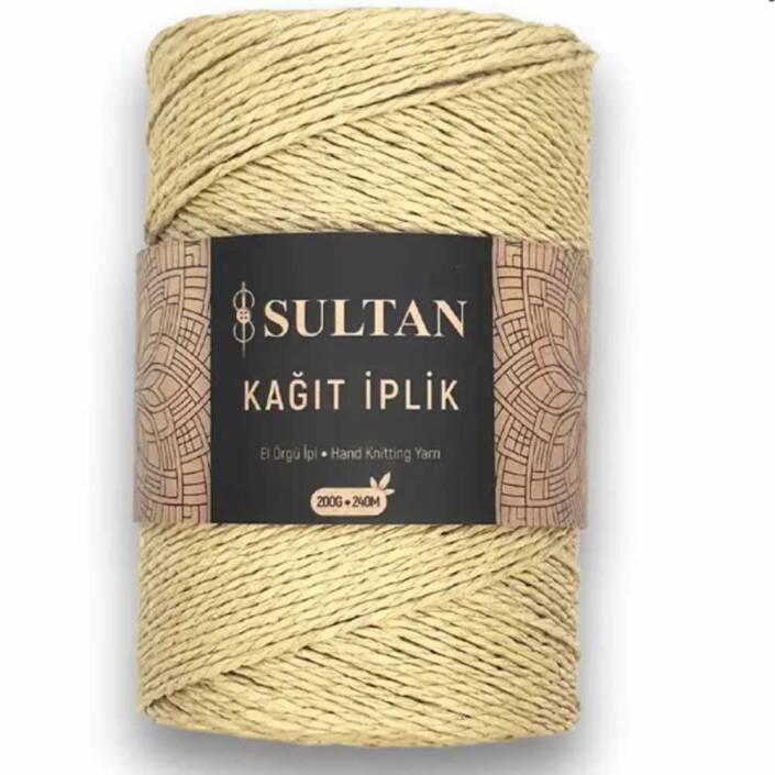 Hazır Sarım Kağıt İp ( 200 Gram ) 02 Açık Hasır - 1