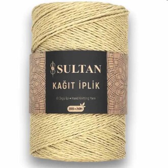 Hazır Sarım Kağıt İp ( 200 Gram ) 02 Açık Hasır - Orivyum