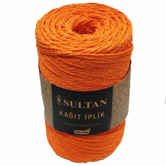 Hazır Sarım Kağıt İp ( 200 Gram ) 18 Turuncu - 2