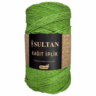 Hazır Sarım Kağıt İp ( 200 Gram ) 19 Yeşil - Orivyum