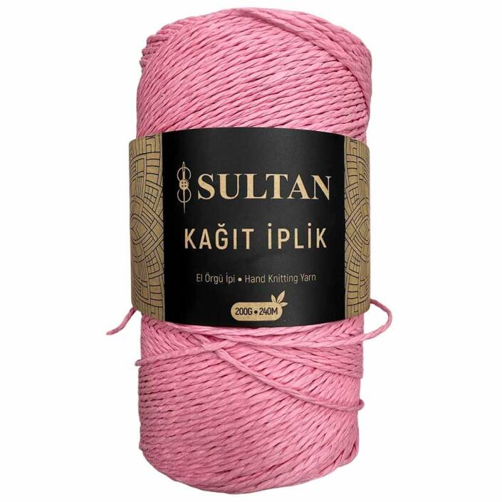 Hazır Sarım Kağıt İp ( 200 Gram ) 23 Pembe - 1