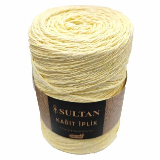 Hazır Sarım Kağıt İp ( 200 Gram ) 35 Açık Sarı - 2
