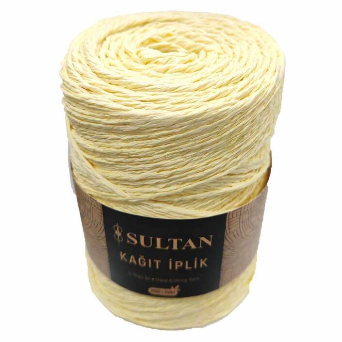 Hazır Sarım Kağıt İp ( 200 Gram ) 35 Açık Sarı - 2