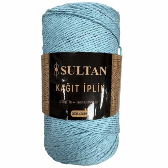 Hazır Sarım Kağıt İp ( 200 Gram ) 36 Açık Mavi - Orivyum