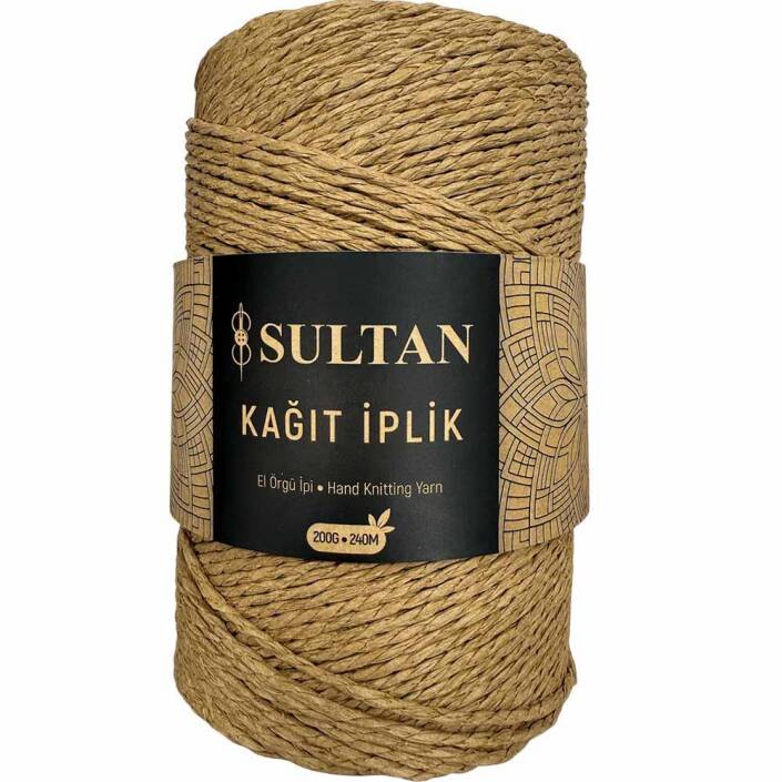 Hazır Sarım Kağıt İp ( 200 Gram ) 39 Hasır Renk - 1