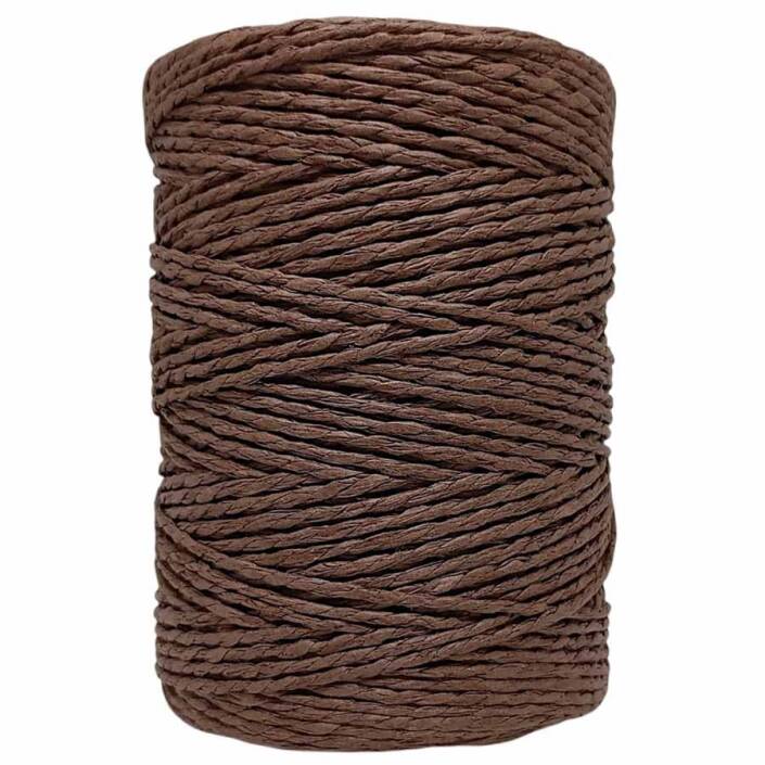 Hazır Sarım Kağıt İp ( 200 Gram ) 43 Kahve - 1