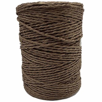 Hazır Sarım Kağıt İp ( 200 Gram ) 44 Kahve - Orivyum