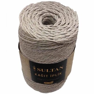 Hazır Sarım Kağıt İp ( 200 Gram ) 47 Açık Gri - 2