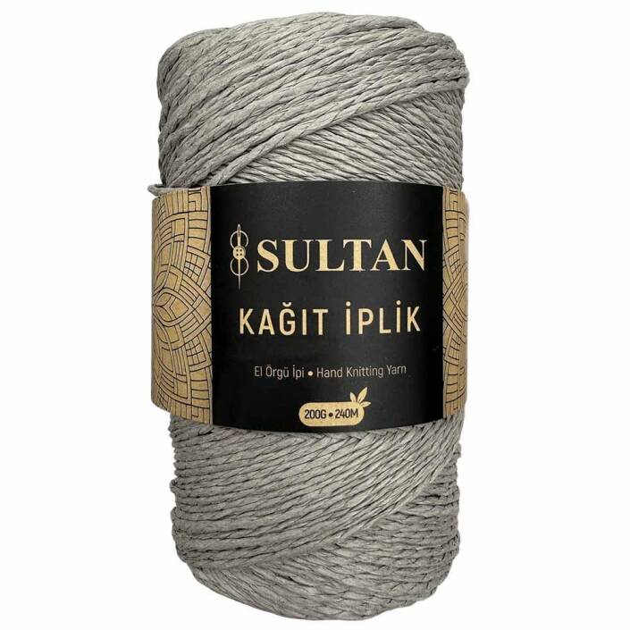 Hazır Sarım Kağıt İp ( 200 Gram ) 53 Gri - 1