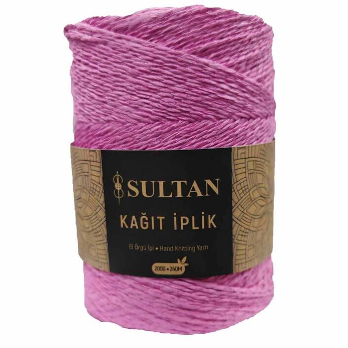 Hazır Sarım Kağıt İp ( 200 Gram ) 56 Pembe - 1