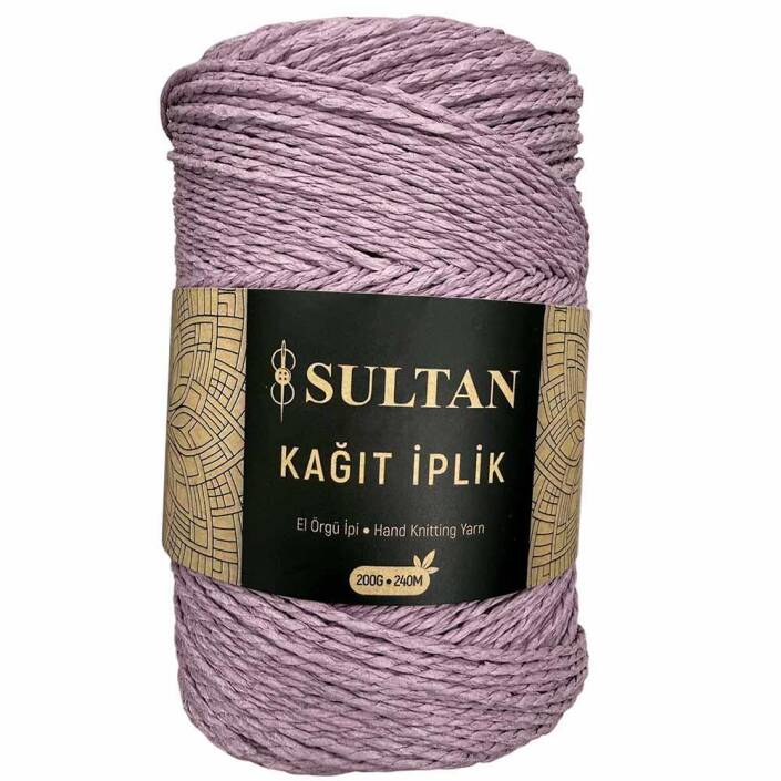 Hazır Sarım Kağıt İp ( 200 Gram ) 82 Lila - 1