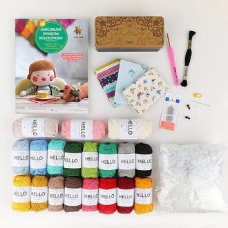 Hello Amigurumi Seti ( Full Set ) - Tuva Yayıncılık