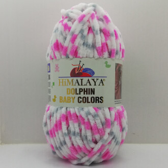 Himalaya Dolphin Baby Colors Kadife Örgü İpi 80418 - Himalaya