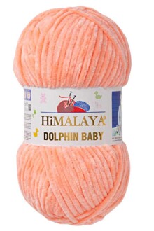 Himalaya Dolphin Baby Kadife Örgü İpi 80323 - Soft Pembe - Himalaya