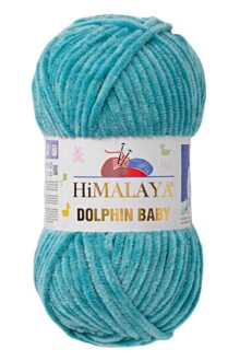 Himalaya Dolphin Baby Kadife Örgü İpi 80354 - Mind Yeşili - Himalaya