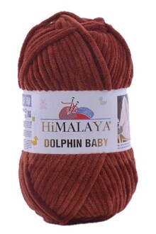 Himalaya Dolphin Baby Kadife Örgü İpi 80370 - Tarçın - Himalaya