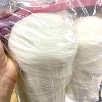 Himalaya İhraç Fazlası Amerikan Sarım Örgü İpi Paket ( 400 Gram ) Beyaz - 2