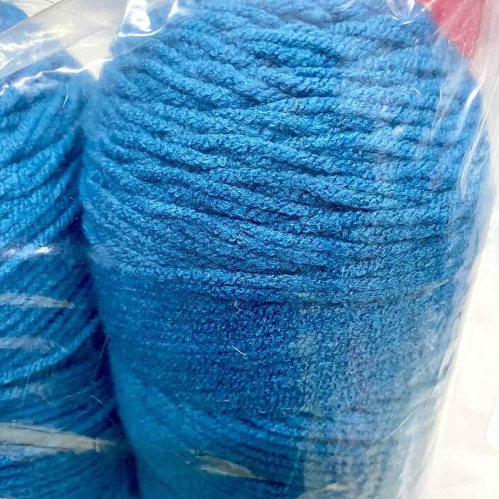 Himalaya İhraç Fazlası Amerikan Sarım Örgü İpi Paket ( 400 Gram ) Petrol Mavisi - 2