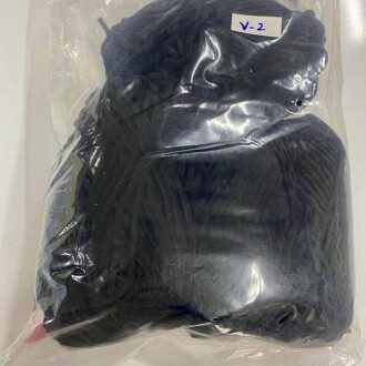 Himalaya İhraç Fazlası Kadife Örgü İpi Paket ( 400 Gram ) Siyah - Orivyum