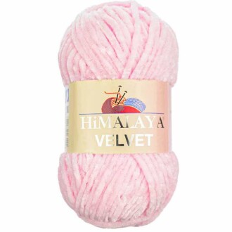 Himalaya Velvet Kadife El Örgü İpi 90003 Açık Pembe - Himalaya