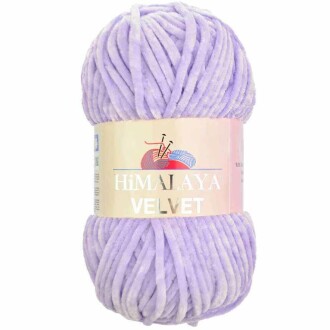 Himalaya Velvet Kadife El Örgü İpi 90005 Lila - Himalaya