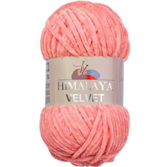 Himalaya Velvet Kadife El Örgü İpi 90046 Gül Pembe - Himalaya