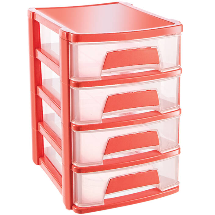 Hobi Kutusu 4 Katlı Organizer - 1