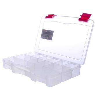 Hobi Kutusu Şeffaf Organizer 12 Bölmeli - Orivyum