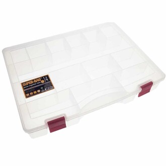 Hobi Kutusu Şeffaf Organizer 14 Bölmeli - Orivyum