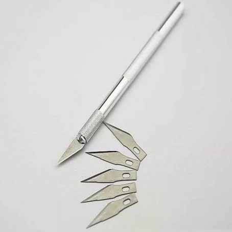 Hobi Neşter 5 Yedek Bıçaklı ( Kretuar Bıçağı ) - 1