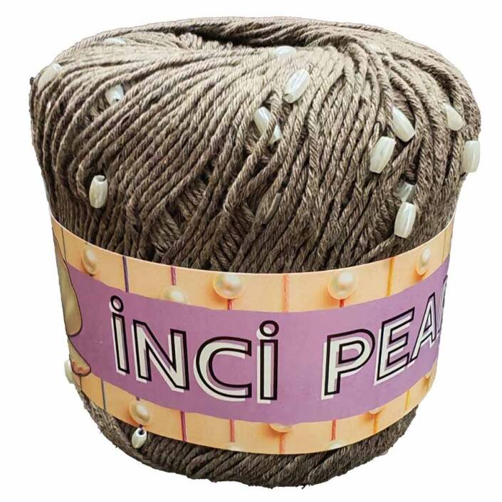 İncili Cotton Pearl Amigurumi İpi ( 50 Gram ) 1303 Vizon - 1