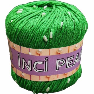 İncili Cotton Pearl Amigurumi İpi ( 50 Gram ) 2802 Yeşil - Sultan