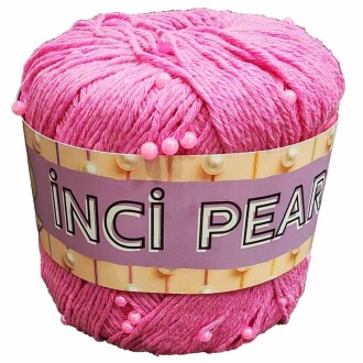 İncili Cotton Pearl Amigurumi İpi ( 50 Gram ) 3405 Pembe - Sultan