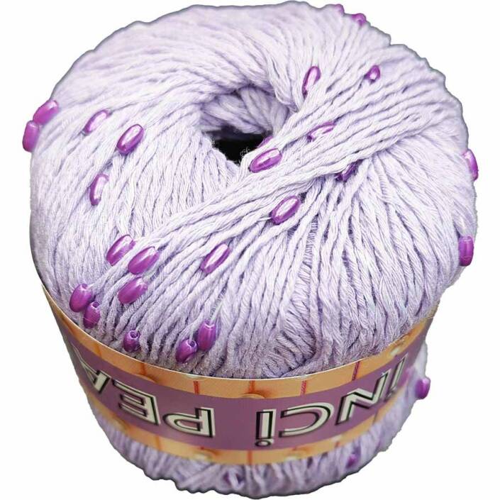 İncili Cotton Pearl Amigurumi İpi ( 50 Gram ) 3505 Lila - 1
