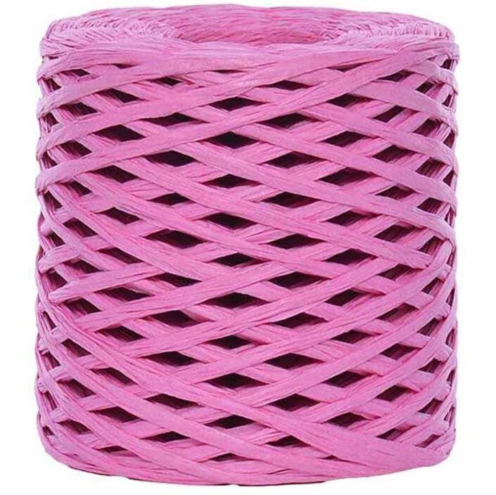 İthal Rafya İpi ( 200 Gram ) 56 Pembe - 1